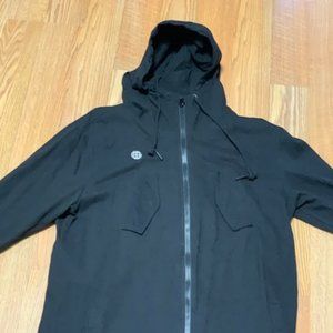 Longline Zip Up Hoodie